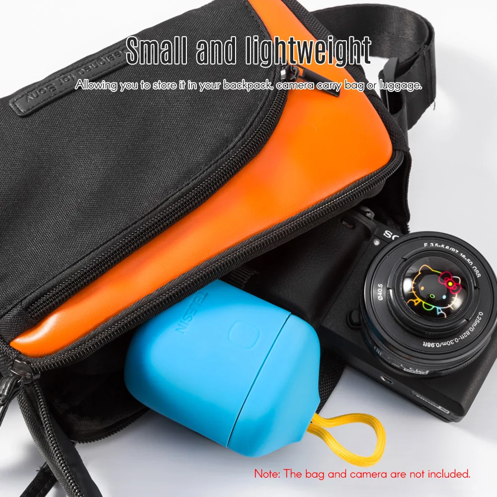 TELESIN Allin Box Waterproof NPFW50 Battery Charger with Batteries Dual Channel Charger Support Read SD Card for Sony Alpha