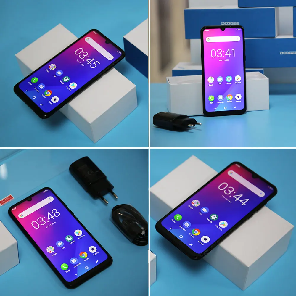 DOOGEE N20 64GB 4GB MT6763 Octa Core Mobilephone Fingerprint 6.3inch FHD+ Display 16MP Triple Back Camera 4350mAh Cellphone LTE DOOGEE N20 64GB 4GB MT6763 Octa Core Mobilephone Fingerprint 6.3inch FHD+ Display 16MP Triple Back Camera 4350mAh Cellphone LTE