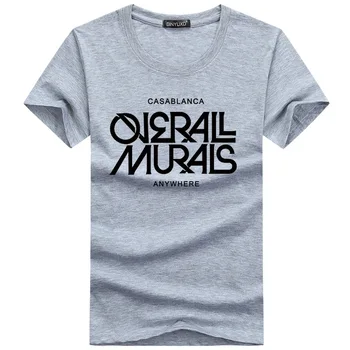 

Summer new women's street letter characters print loose short-sleeved T-shirt 150.10