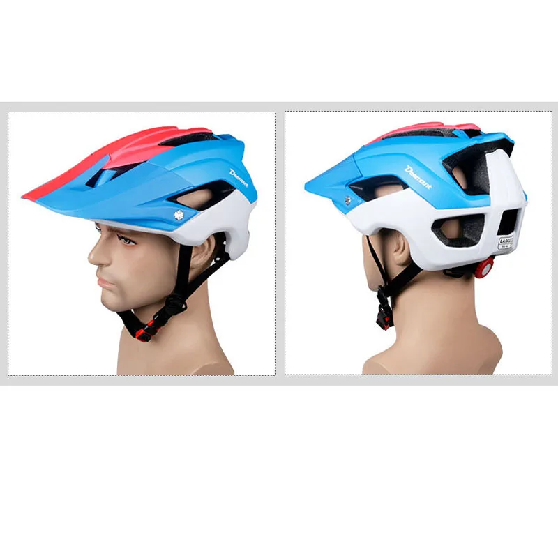 Велосипедные шлемы для мужчин и женщин, велосипедный шлем, задний свет, MTB Горный Дорожный велосипед, интегрально формованные велосипедные шлемы