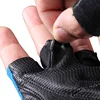 ROCKBROS Half Finger Cycling Gloves Breathable Shockproof MTB Mountain Bike Gloves Mens Outdoor  Bicycle Riding Mittens 5