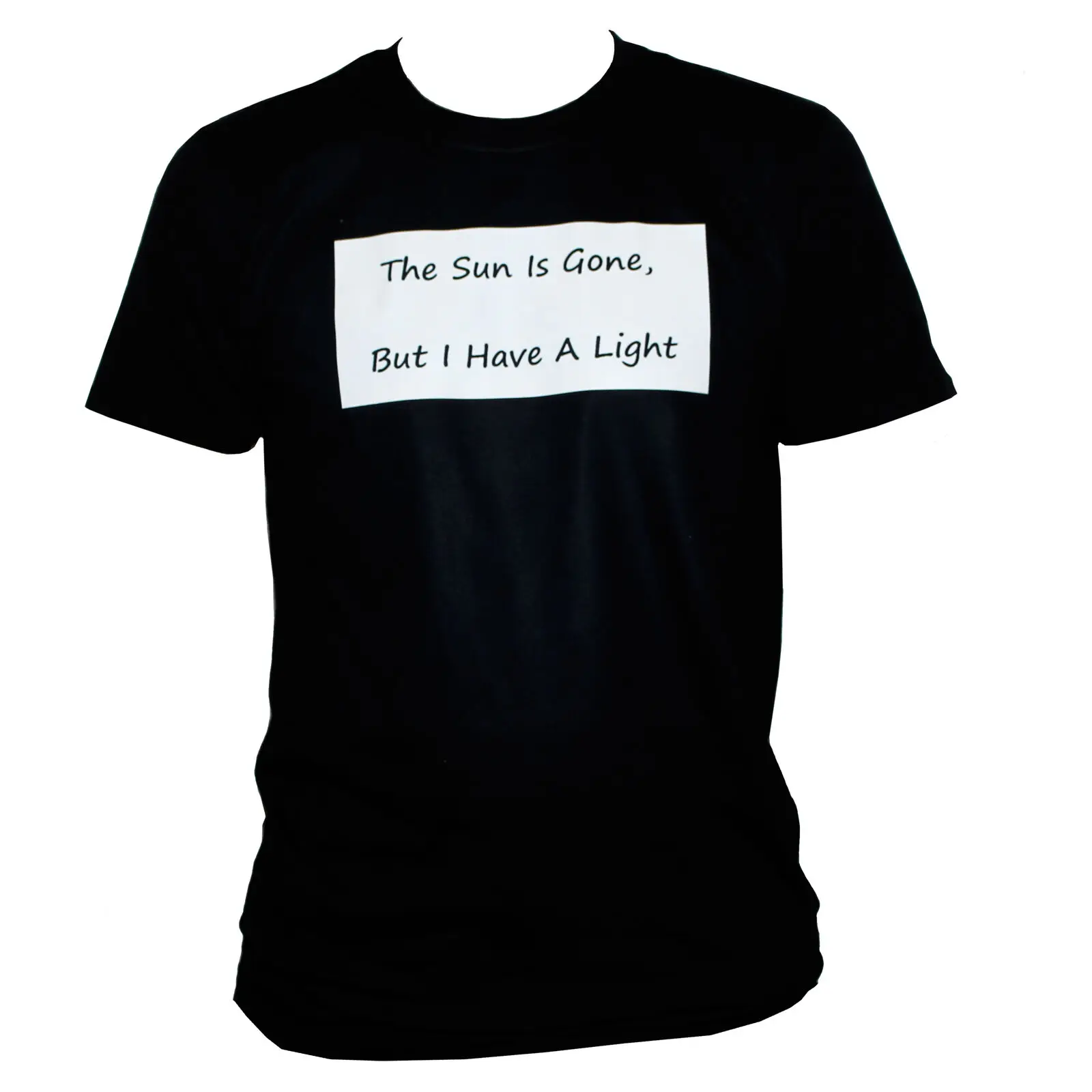 

NIRVANA THE SUN IS GONE T Shirt Kurt Cobain Grunge Band Lyrics Graphic Tee