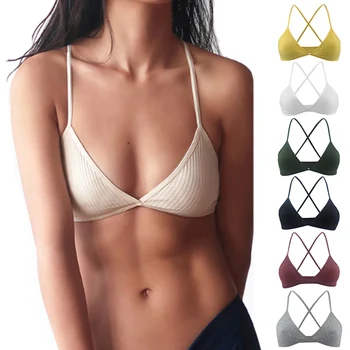 

Sexy Ladies Lace Bra Intimate Bra Breathable Triangle Cups Lingerie Underwear Comfort Soft Seamless Brassiere Underwear