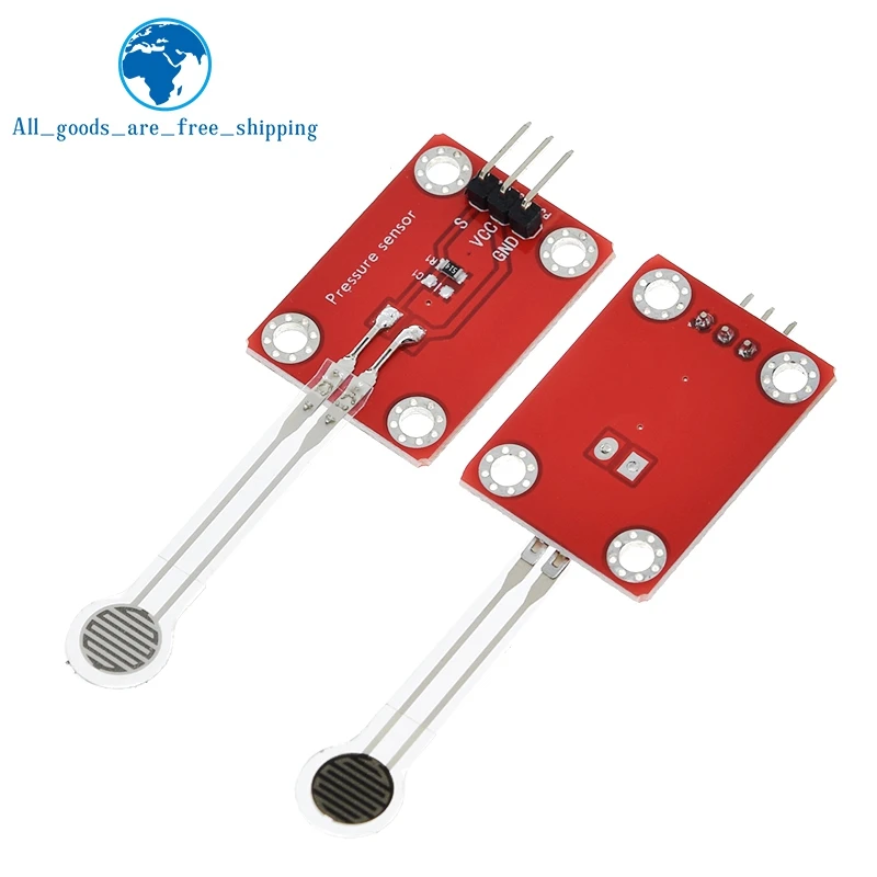 1pcs High Precision Resistive Thin Film Pressure Sensor Module Diy Test