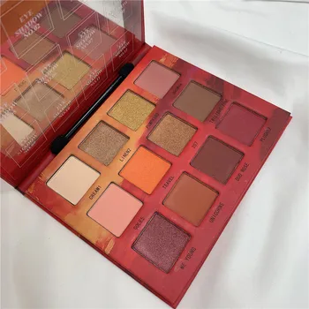 

Twelve colors sunset glow eye shadow disc pumpkin earth dark pearl sparkle sequins mashed potato beginner's women's parity
