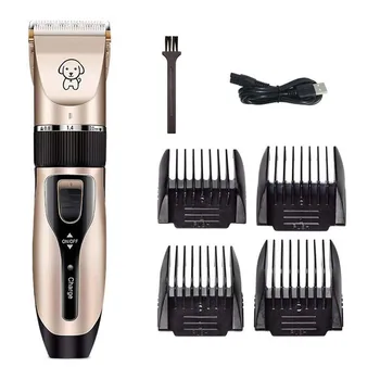 

Pet Dog Groomer Electrical Hair Trimmer Animal Hair Clippers Grooming Tool Set Rechargeable Hair Cutter Dog Cat Haircut Machine
