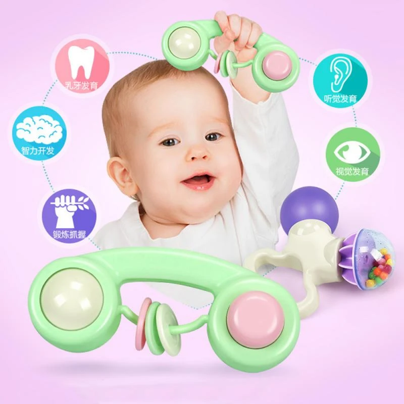 silicone baby rattle