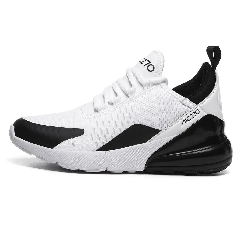Мужская летняя спортивная обувь брендовая беговая Обувь Дышащая zapatillas hombre Deportiva Высококачественная Мужская обувь кроссовки - Цвет: G38 white black