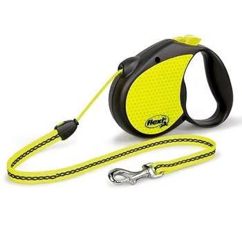 

FLEXI FLEXI NEON REFLECT CORD - Flexi rope leash for animals roulette, 5 m size M
