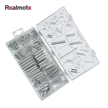 

200 Pcs Extension Tension Pressure Spring Assortment Set Home DIY Tool Kit Spring Steels Hardware Kit Assorted Metal