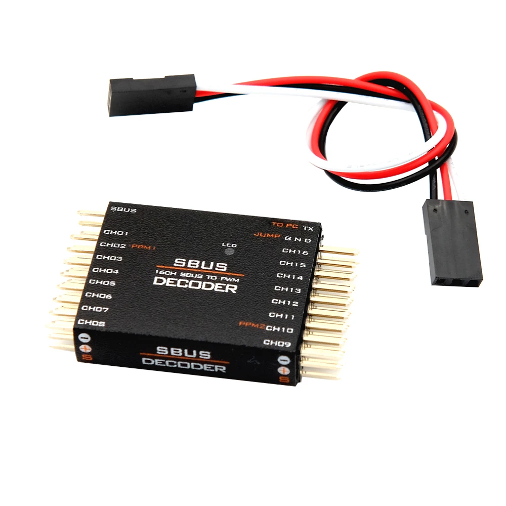 Cena SBUS do PWM dekoder PPM 16CH dla Futaba Frsky X8R RXSR