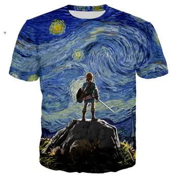 

The Legend of Zelda T shirt 3D Print Breath of Wild Tshirt Men Women Casual Streetwear Tee Shirt Oversized Tshirt Harajuku Tops