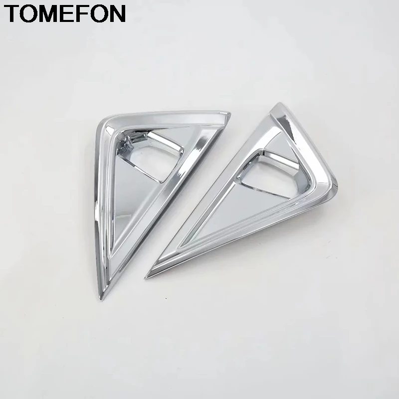 TOMEFON для Toyota Alphard Vellfire передняя противотуманная фара противотуманных фар Накладка аксессуары ABS Хромовая Серебряная глянцевая