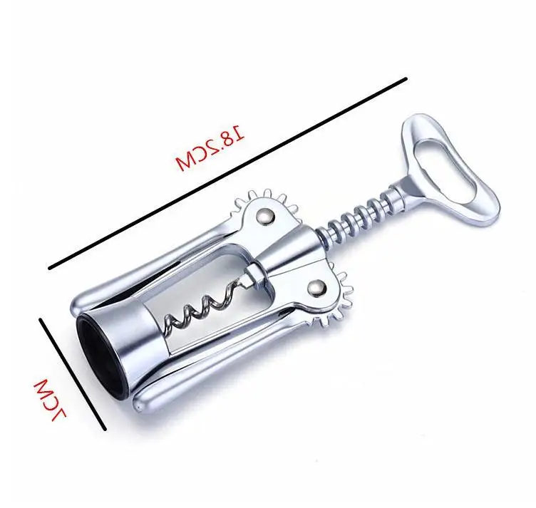 

30pcs Rose Gold Silver Wing Corkscrew Wine Opener Wine Bottle Opener Zinc Alloy Home Bar Openers Kitchen Tool Wholesale