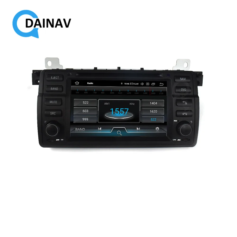 2 din car radio for BMW E46 M3 1998 2005 android touch screen car audio