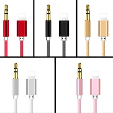 Для IPhone5/6/7/X AUX для автомобильного аудиоадаптера для IOS Syetem наушники Adaptador для Lightning до 3,5 мм Адаптеры кабель для подключения наушников