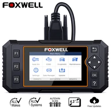 Foxwell NT624 Elite OBD2 Auto Diagnose-Tool Alle System OBD2 Scanner EPB Öl Service Reset ODB2 Automotive Scanner Freies Update