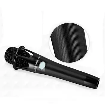 

Condenser E300 Wired Microphone Black 3-pin Plug Zinc Alloy