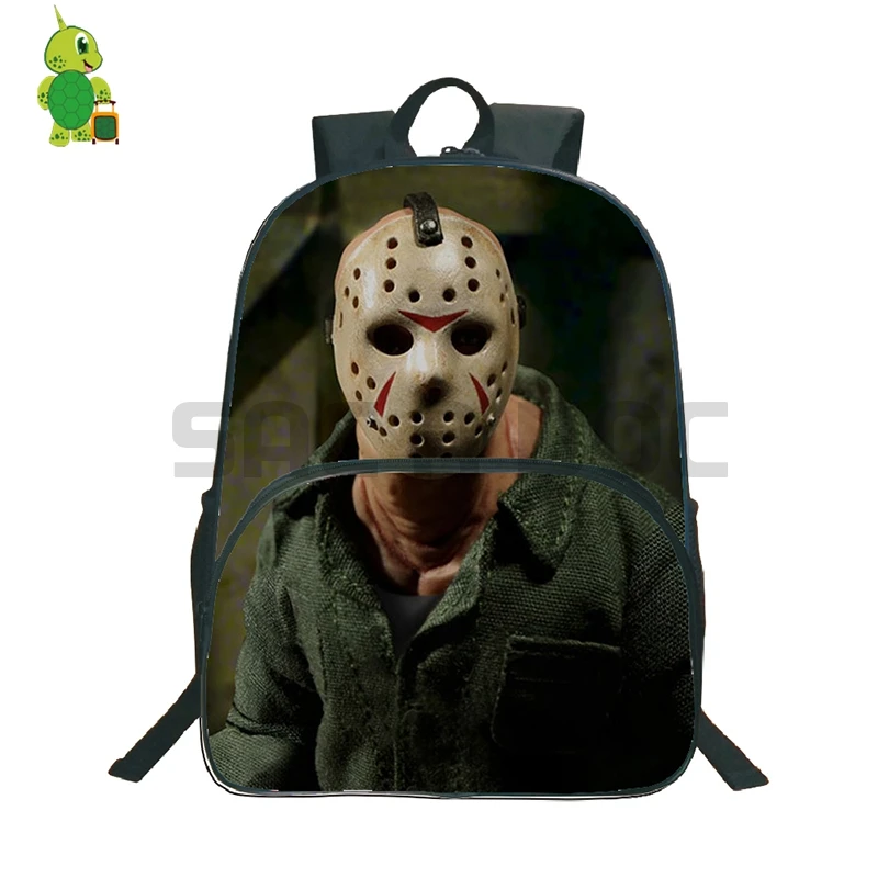 16 Хищник/Пятница 13th Jason рюкзак школьные сумки для подростков мальчиков и девочек рюкзак для ноутбука женские и мужские рюкзаки для путешествий - Цвет: 16