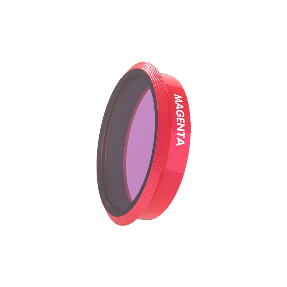 Magenta Фильтр для спортивной камеры 4K для Sjcam SJ9 Max CPL/UV/красный/розовый/пурпурный Комплект фильтров для объектива для Sjcam SJ9 Strike аксессуары для экшн-камеры - Цвет: Magenta