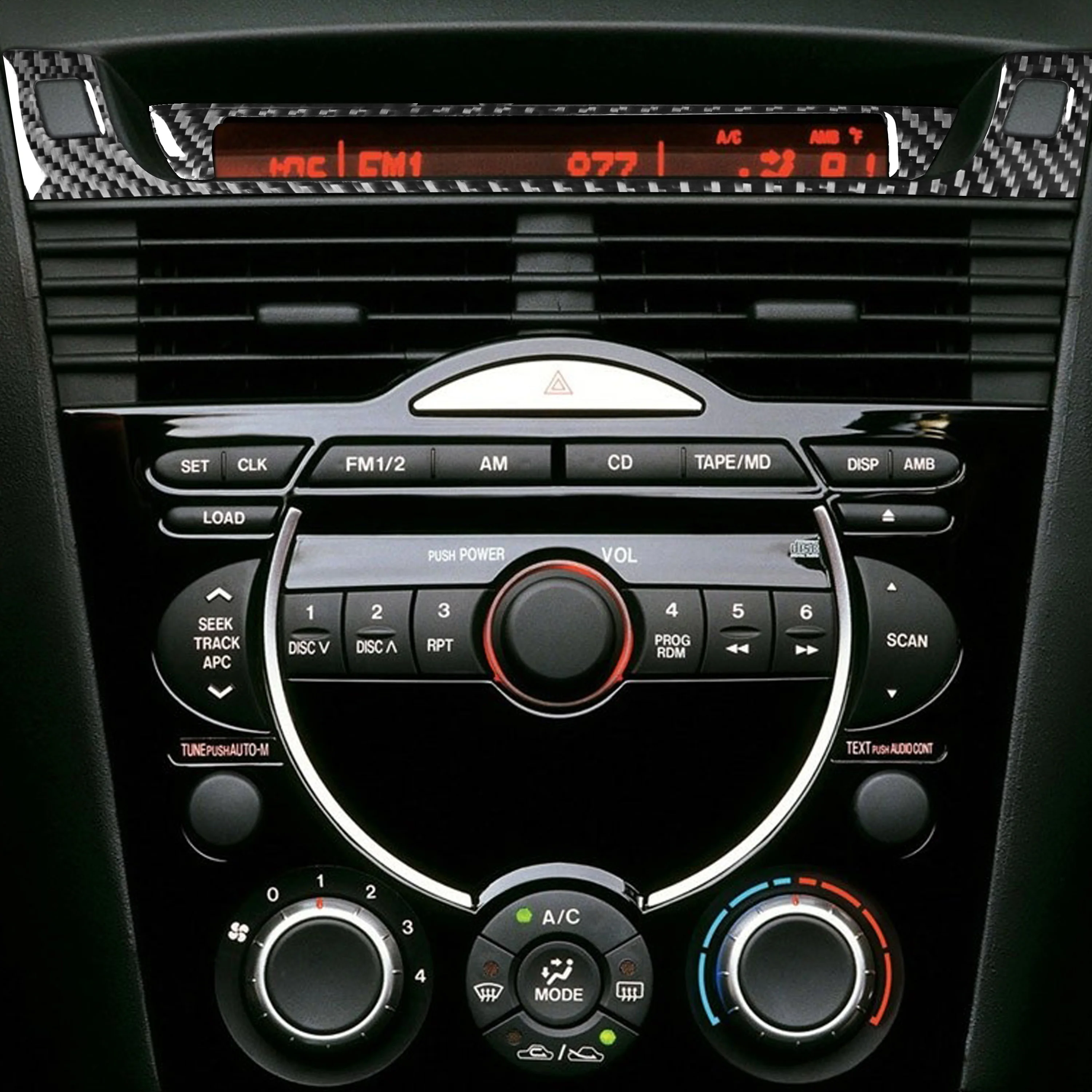 マツダRX-8,rx8,se3p,jm1fe,2004-2008用アクセサリー,ダッシュ