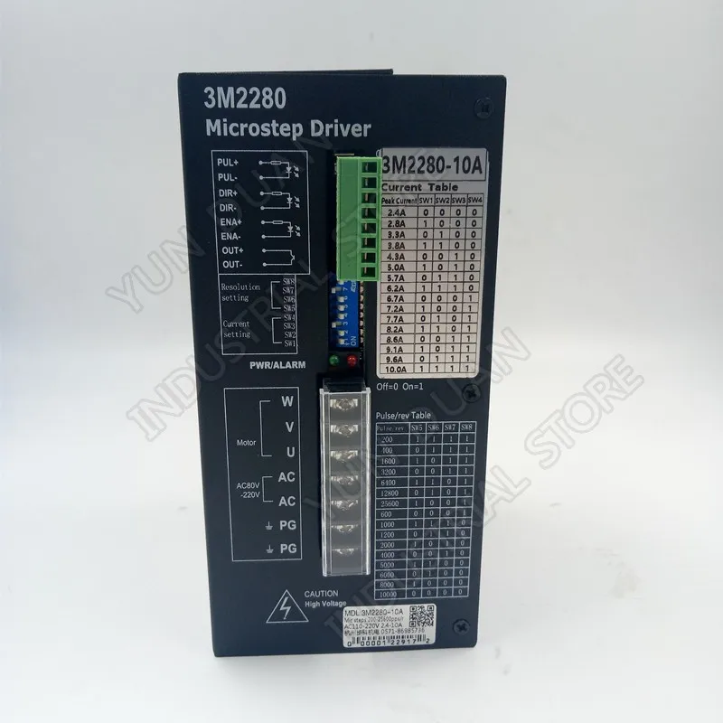 20Nm 110 мм NEMA42 6.9A Драйвер шагового двигателя комплект 3PH 32 DSP AC18 220V 128 Microstep с