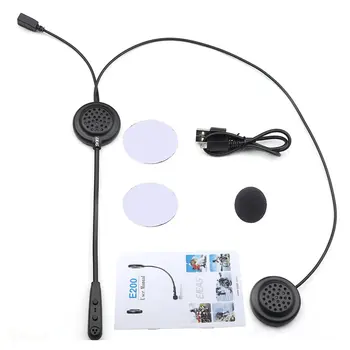

Motorcycle Interphone Built-in FM Radio Helmet walkie-talkie E200 Essential Accessories