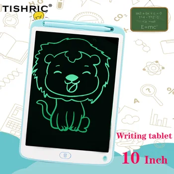 

TISHRIC 10 Inch Kids LCD Writing Tablet Handwriting Pad With Stylus Pen Educational Erasable Drawing Pad Digital Drawing Tablet