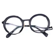 Belight оптическая для женщин и мужчин Япония неправильный дизайн винтажное стекло по рецепту глаз Стекло es оптические очки с оправой MM-0034