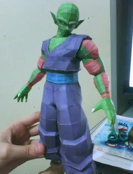 

Paper Model Anime Dragon Ball Picollo Daimao 3D paper puzzles diy toys