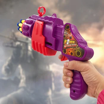 

Children's Toy Gun Simulation EAV Soft Bullet 8 Bursts Soft Bullet Gun Parent-child Outdoor Role-playing Game Gun 207025