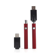 Electronic Cigarette Preheat Battery 510 Thread Button Adjust Voltage Battery 350mah CBD Cartridge Fit Ce3 Vaporizer Vape Pen