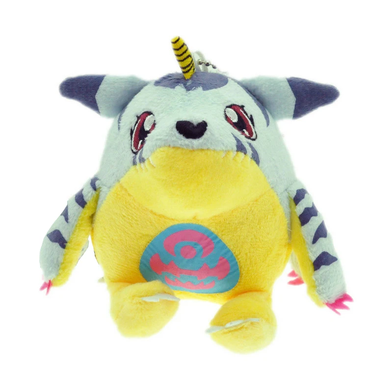 Digimon плюшевые игрушки 12 см Agumon Gabumon Gomamon Biyomon Palmon Patamon цифровые монстры Мягкие куклы для детей подарок - Цвет: style 4