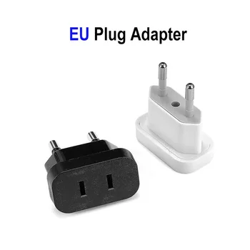 

2PCS EU KR Plug Adapter US China Japan To EU Europ Plug Adapter Converter Travel Adapter US to EU Converter Electrical Socket