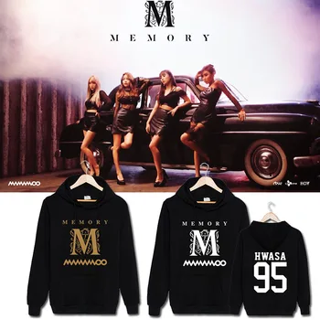 

KPOP MAMAMOO Album MEMORY Solar Moon Byul Whee In Same Paragraph Plus Hooded Hooded Autumn And Winter Cotton Dropshipping