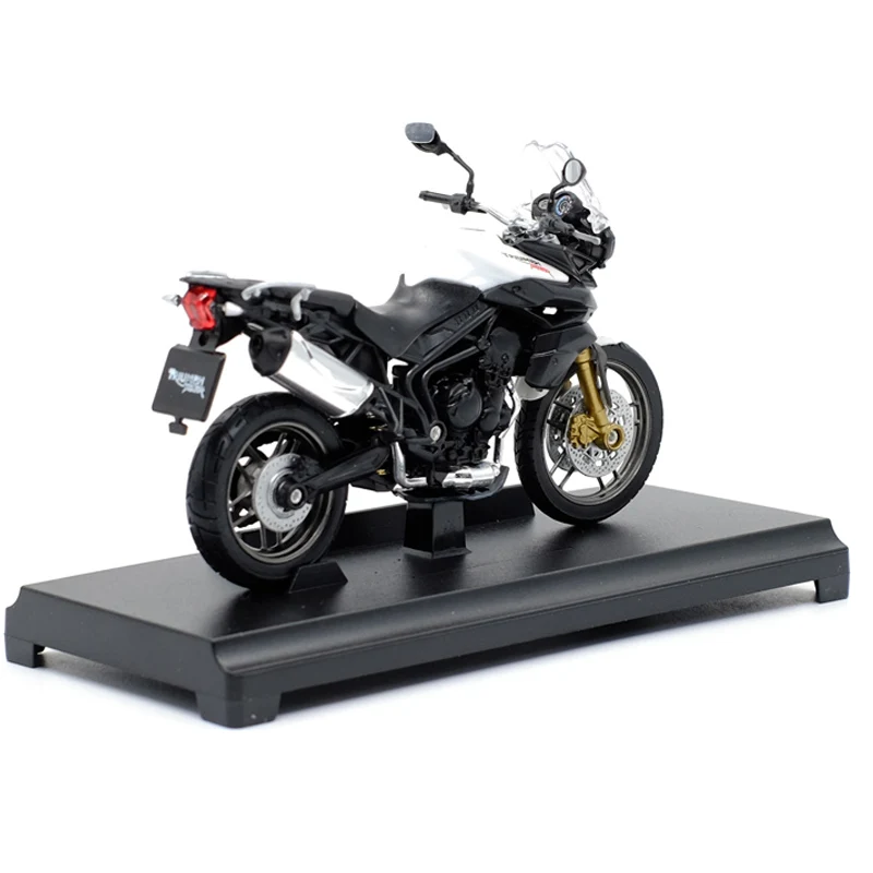 Модель мотоцикла Welly в ретро стиле TRIUMPH TIGER 800 1:18 из сплава| |
