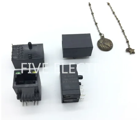 1 порт RJ45 Magjack Connettore Attraverso Il Foro 10/100 Base-T AutoMDIX | Обустройство дома