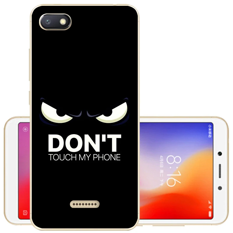 Чехол для Xiaomi Redmi 6A Redmi 6, чехол для Redmi 6A Couqe, Мягкая силиконовая задняя крышка, защитный чехол из ТПУ для Redmi6 6 A, чехол для телефона s - Цвет: 4