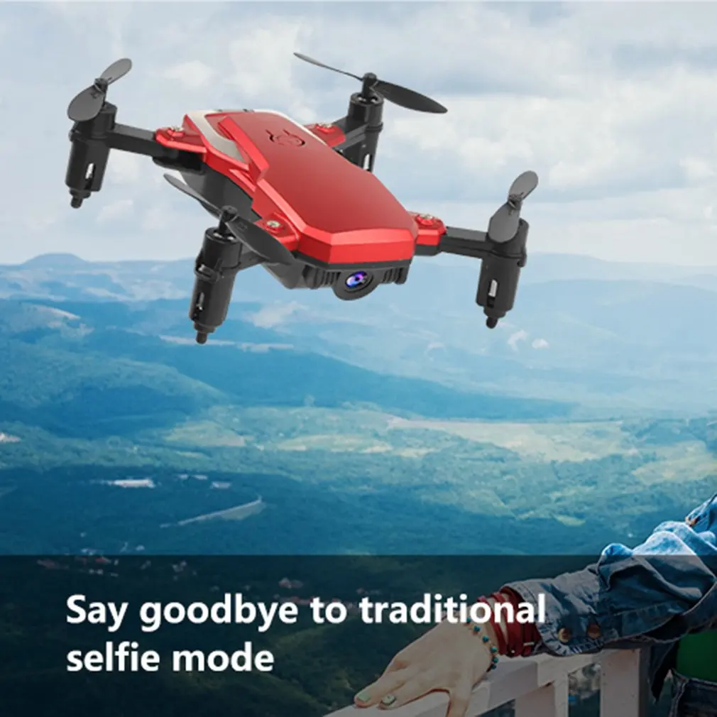 Мини складной Wi-Fi FPV Радиоуправляемый Дрон с HD камерой Радиоуправляемый вертолет самолет удержание высоты воздушные видео игрушки для детей