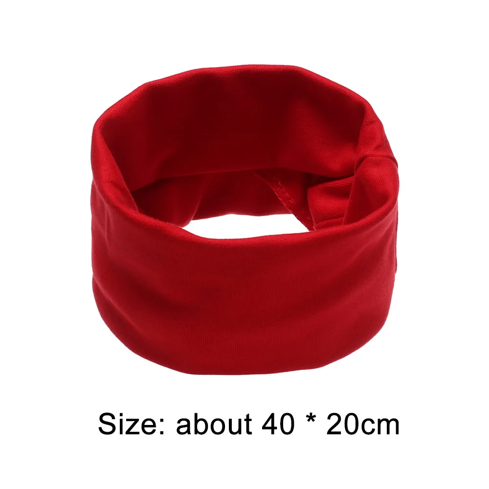 Kids Cotton Scarf Multipurpose O Neck Ring Scarf Solid Print Children Autumn Winter Warm Windproof Scarves For Boys Girls baby scarf
