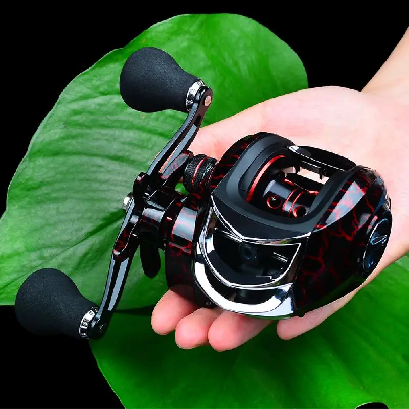 DW121Fishing катушка Приманка 7 1: 1 Baitcasting литья катушки металлическая Рыболовная