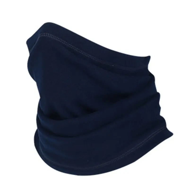 2 Unisex Multifunction Thicken Polar Fleece Long Neck Warmer Tube Scarf Men Women Casual Outdoor Face Mask Windproof Scarf - Цвет: 2