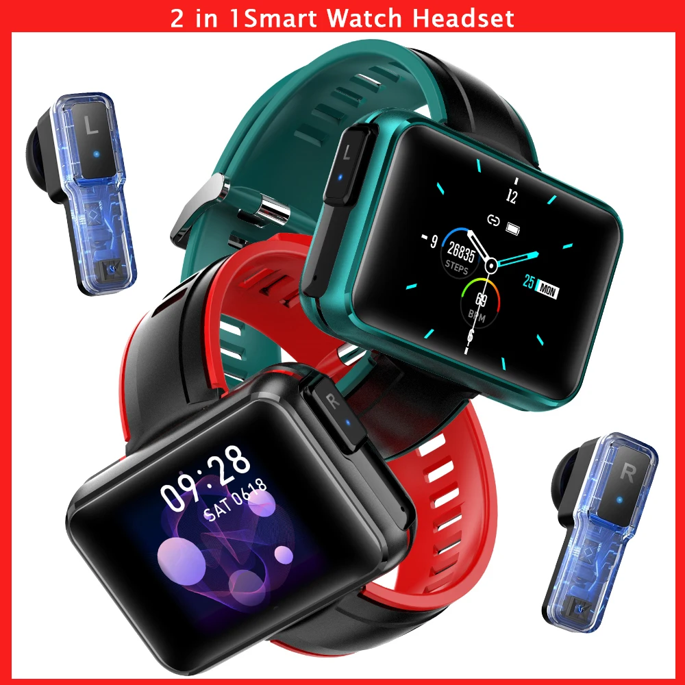 T91 TWS Smart watch headset 2-in-1 Bluetooth