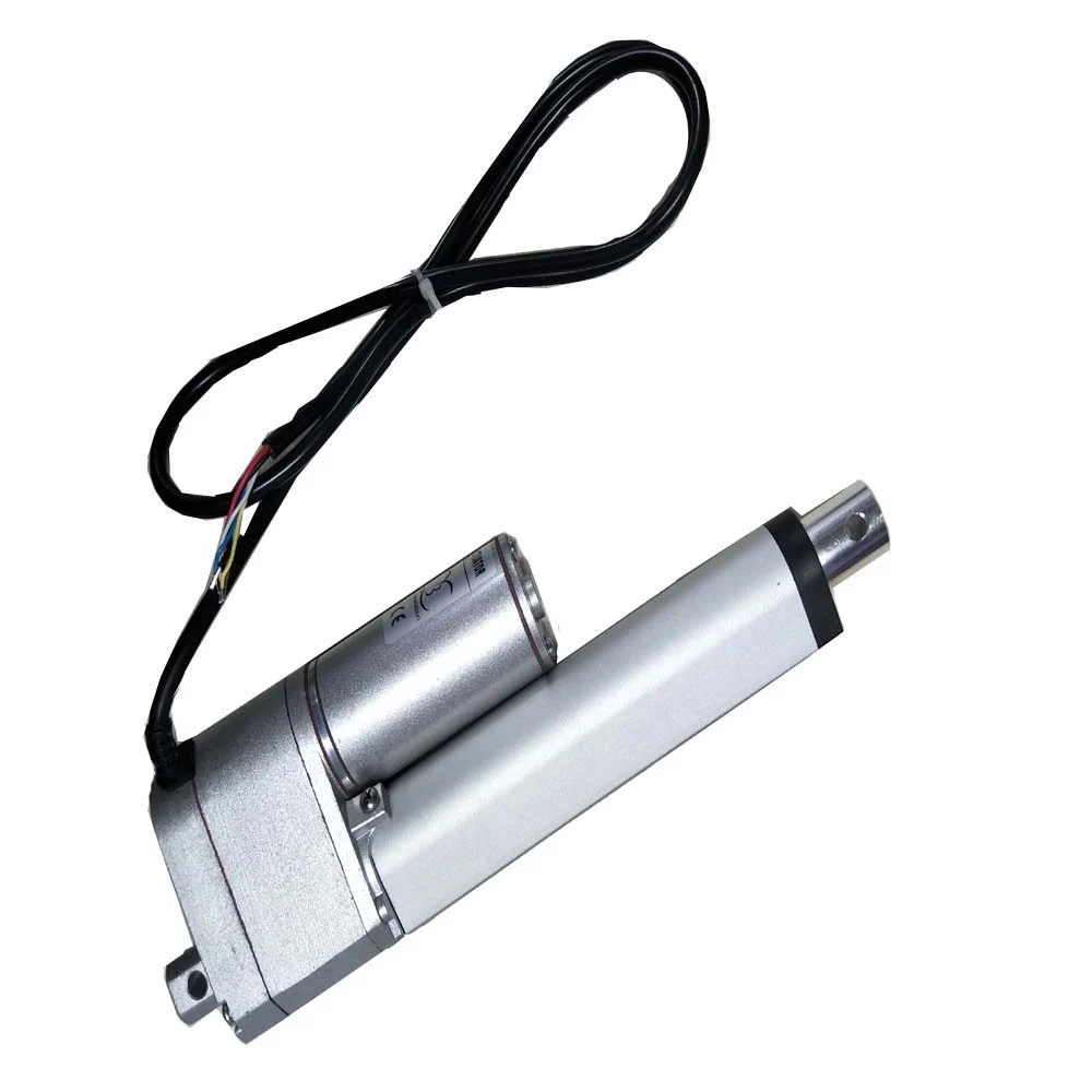 curso dc com potenciômetro feedback atuador linear motor linear