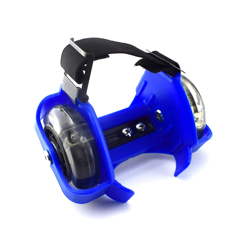 Красочный мигающий ролик детский подарок безопасный вихревой регулируемый