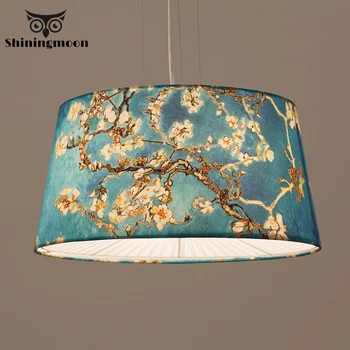 

Chinese Classical Traditional Fabric Pendant Lights Kitchen Hanging Lamp Restaurant Home Decor Pendant Lamp Suspension Luminaria