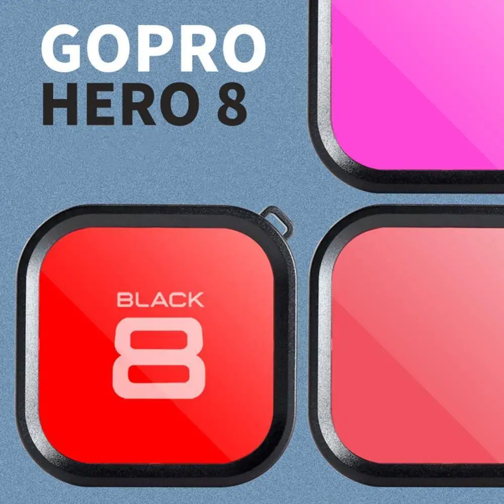 Водонепроницаемый чехол Shoot для Gopro Gopro8 водонепроницаемый экшн камеры GoPro 8