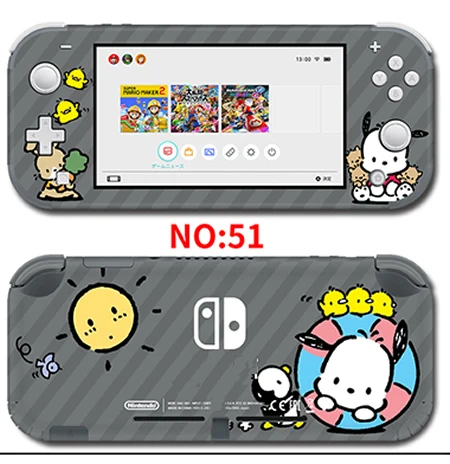 Высокое качество Защитная крышка наклейка виниловые наклейки для nintendo switch lite консоль цветная наклейка s