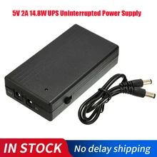 5 v 2a 14.8 w multiuso mini ups bateria backup de segurança em espera fonte de alimentação ininterrupta para câmera roteador