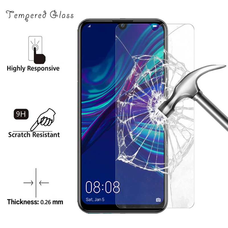 

Toughed Phone Protective Glass for Huawei Y6 Y7 Prime Pro Y9 2018 Front Film for Huawei Y5 Y6 Prime Pro 2019 Tempered Glass Hard